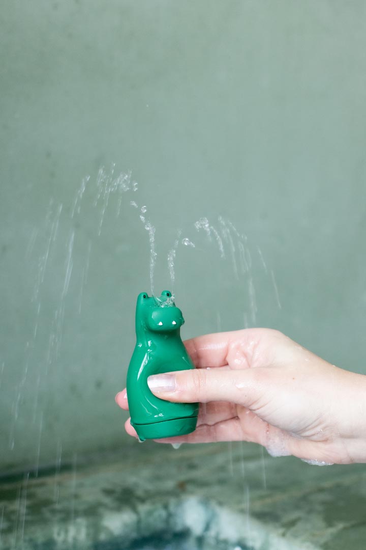 Animales de juguetes para apretar para el baño - Mrs. Elephant & Mr. Crocodile